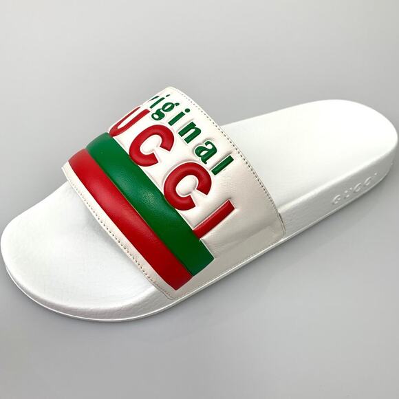 NIB Gucci Original Gucci Slide Sandals Size 8 main image 7
